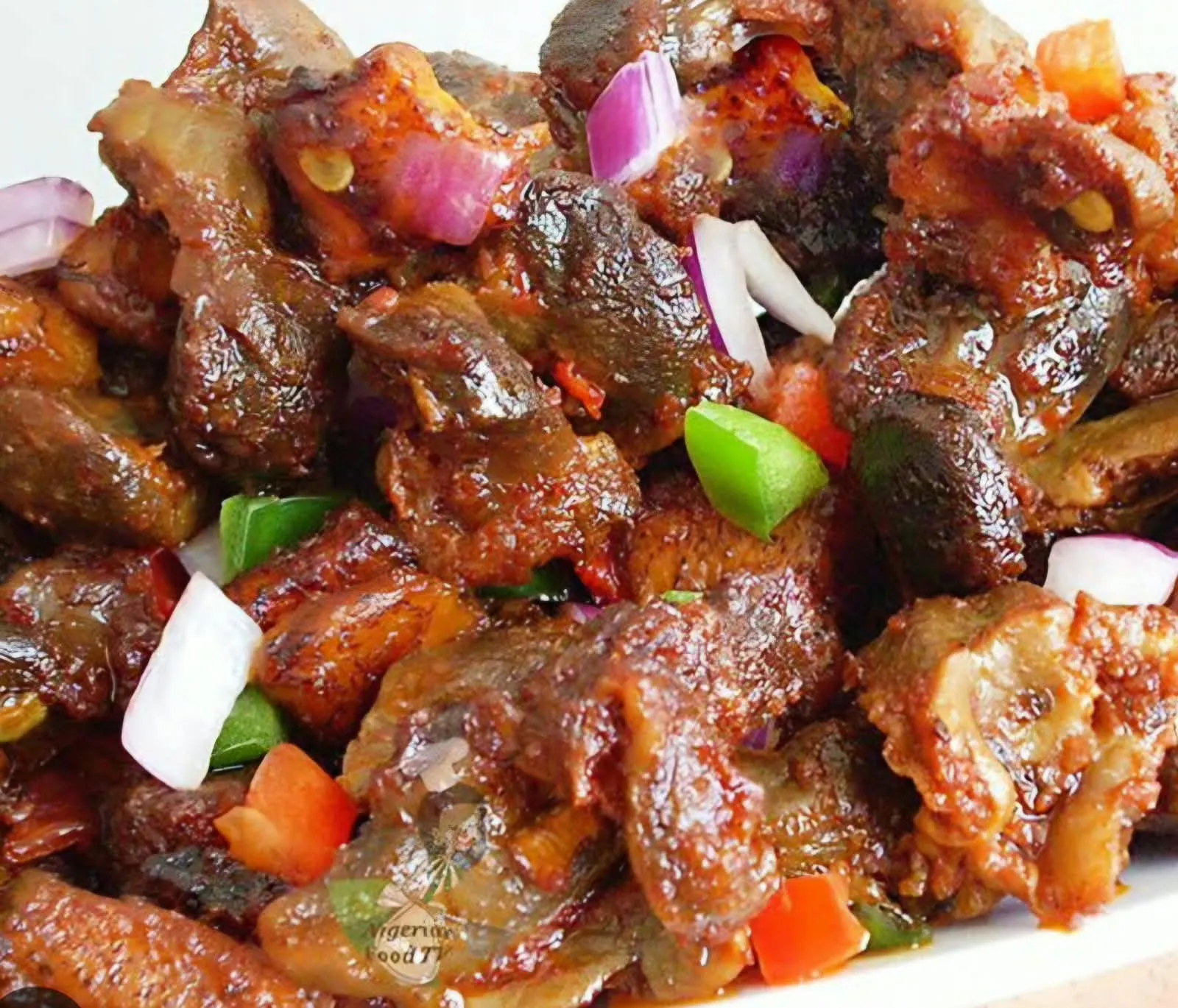 Peppered gizard
