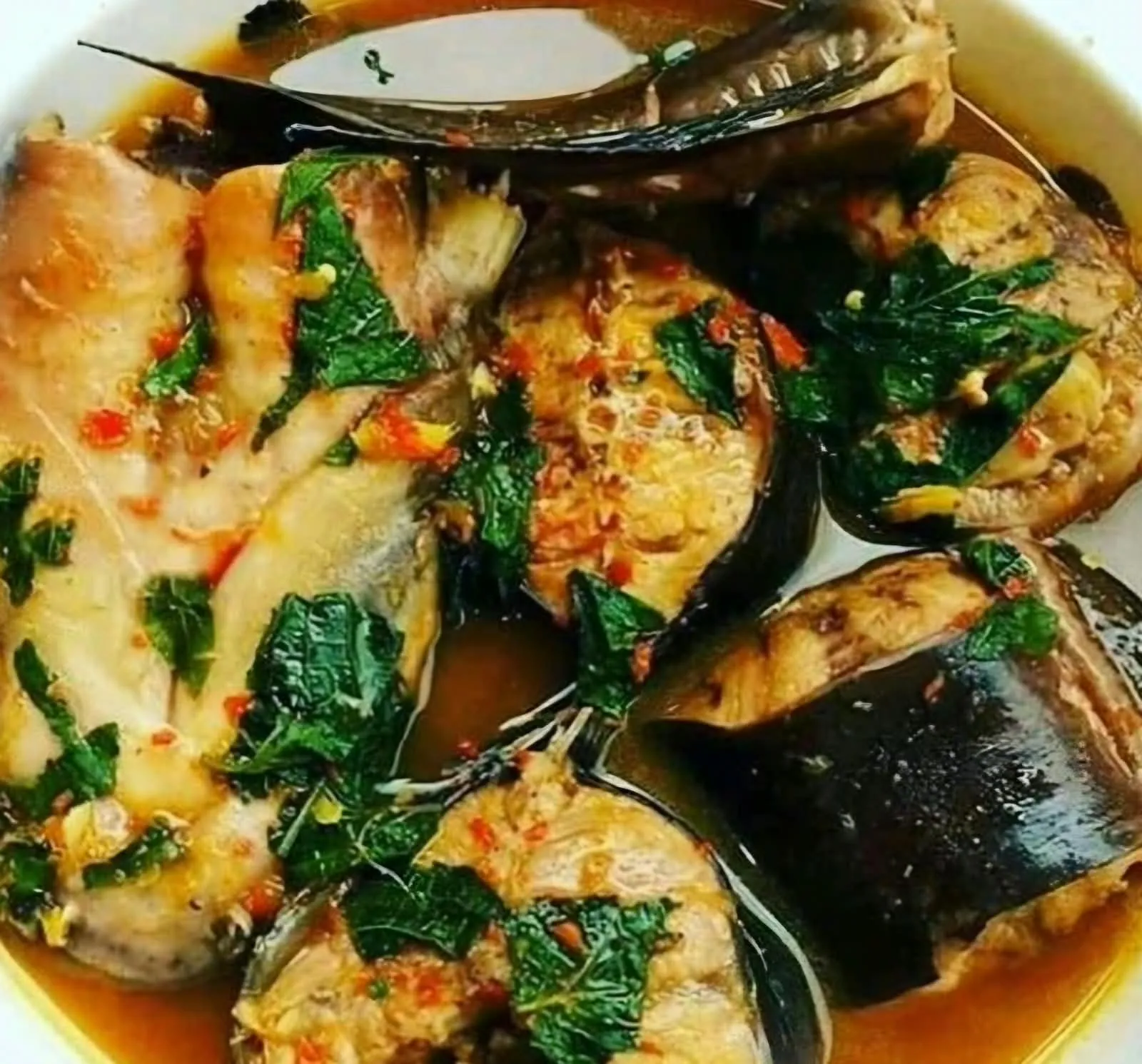 Catfish peppersoup
