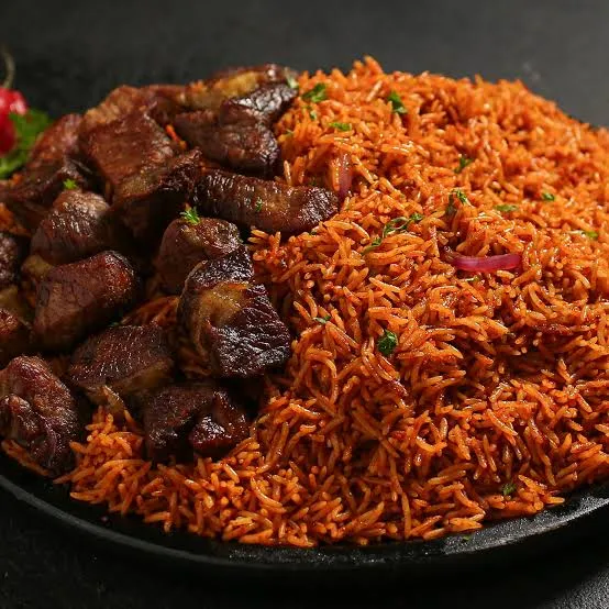 Smoky jollof rice