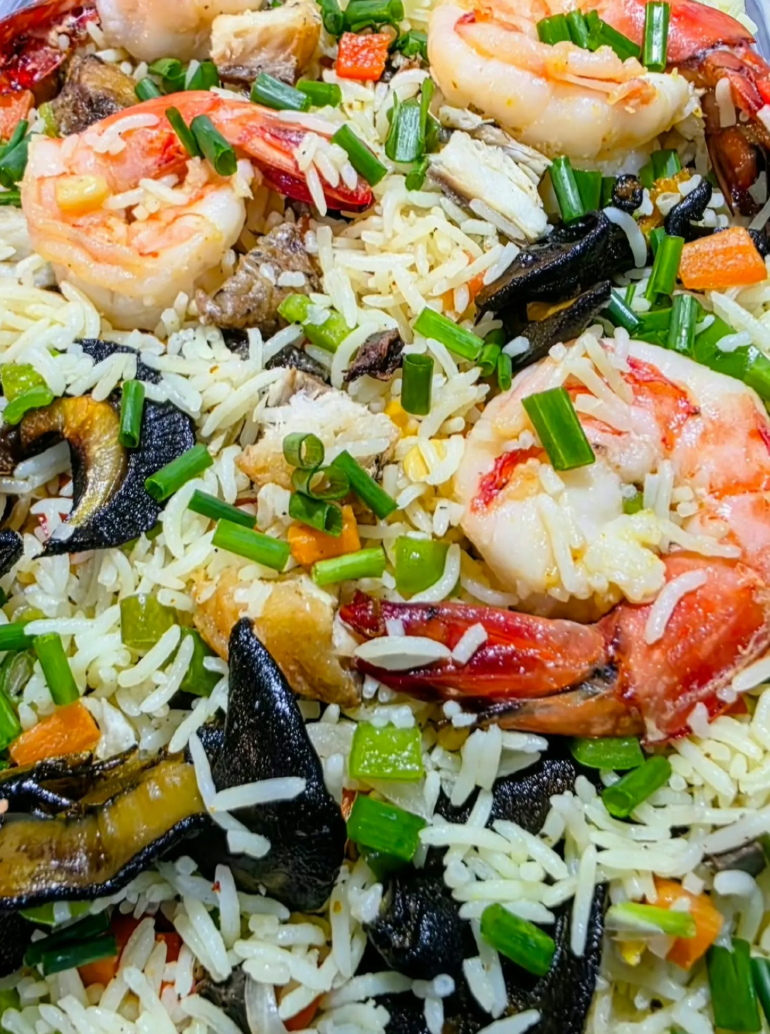 Seafood fried rice