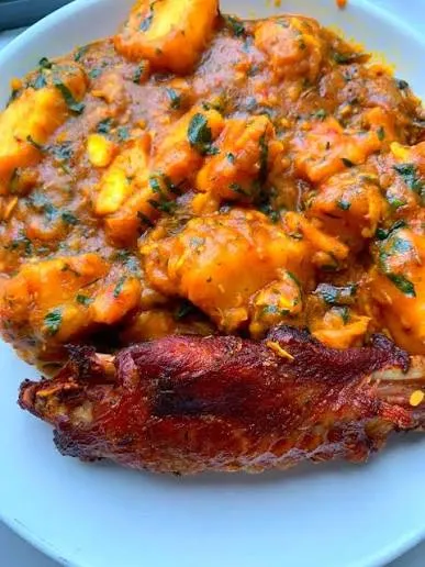 Yam porridge